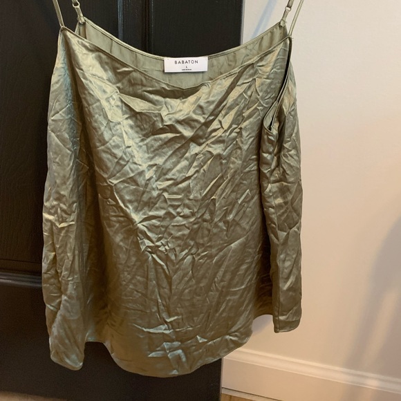 Aritiza Babaton Benji Camisole in sage frost - Picture 1 of 8